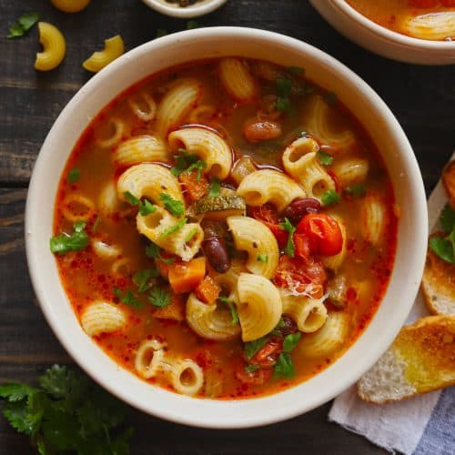 Classic Minestrone Soup